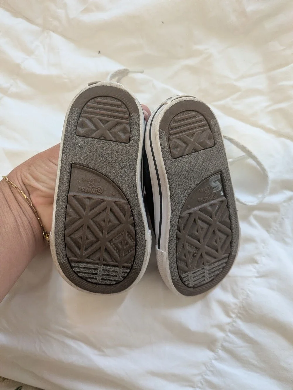 Black Toddler Converse Sneakers 5